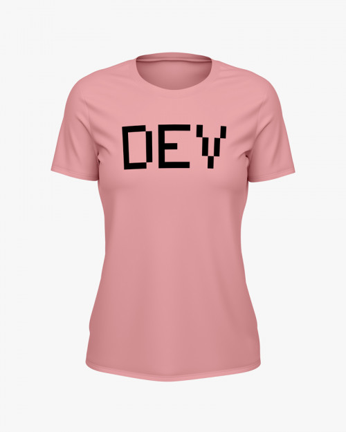 Футболка жіноча з надписом DEV Футболка жіноча з надписом DEV