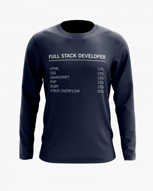 Світшот жіночий з надписом Full stack developer Світшот жіночий з надписом Full stack developer