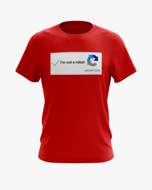 Футболка чоловіча з надписом I'm not a robot Футболка чоловіча з надписом I'm not a robot