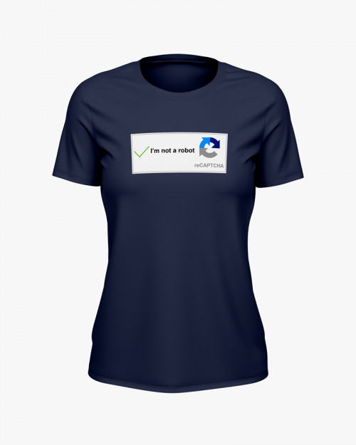 Футболка жіноча з надписом I'm not a robot Футболка жіноча з надписом I'm not a robot