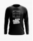 Світшот жіночий з надписом My code never has bugs Світшот жіночий з надписом My code never has bugs