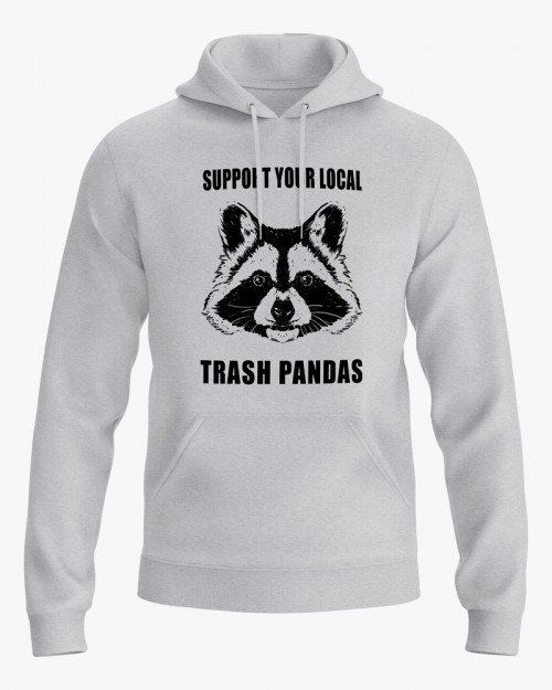 Худі чоловічий з принтом Trash Panda Худі чоловічий з принтом Trash Panda