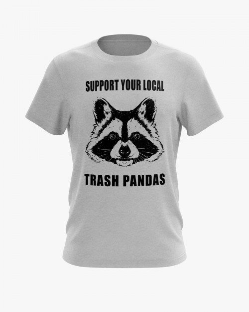 Футболка чоловіча з принтом Trash Panda Футболка чоловіча з принтом Trash Panda