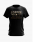 Футболка чоловіча з надписом Coffee first Футболка чоловіча з надписом Coffee first