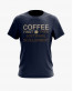 Футболка чоловіча з надписом Coffee first Футболка чоловіча з надписом Coffee first