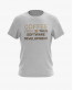 Футболка чоловіча з надписом Coffee first Футболка чоловіча з надписом Coffee first