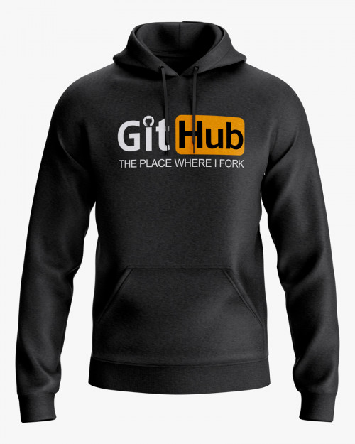 Худі чоловічий з надписом Git Hub Худі чоловічий з надписом Git Hub