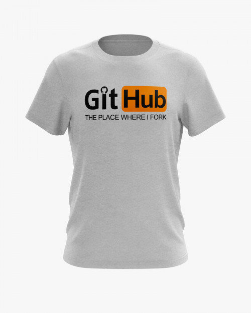 Футболка чоловіча з надписом Git Hub Футболка чоловіча з надписом Git Hub