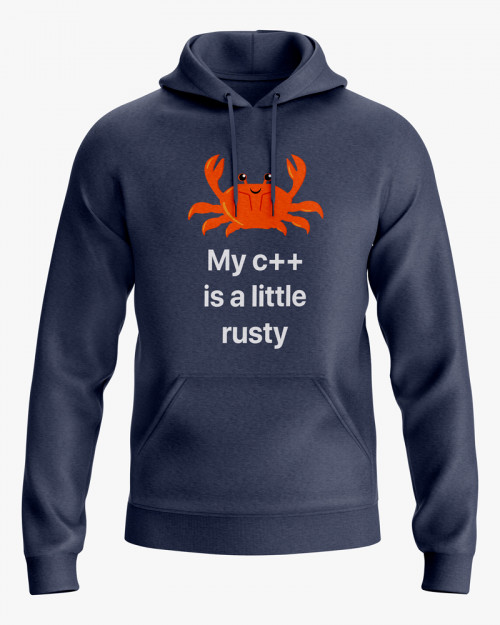 Худі жіночий з надписом My с++ is a little rusty Худі жіночий з надписом My с++ is a little rusty