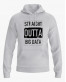 Худі жіночий з надписом Straight outta big data Худі жіночий з надписом Straight outta big data
