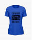 Футболка жіноча з надписом Straight outta big data Футболка жіноча з надписом Straight outta big data