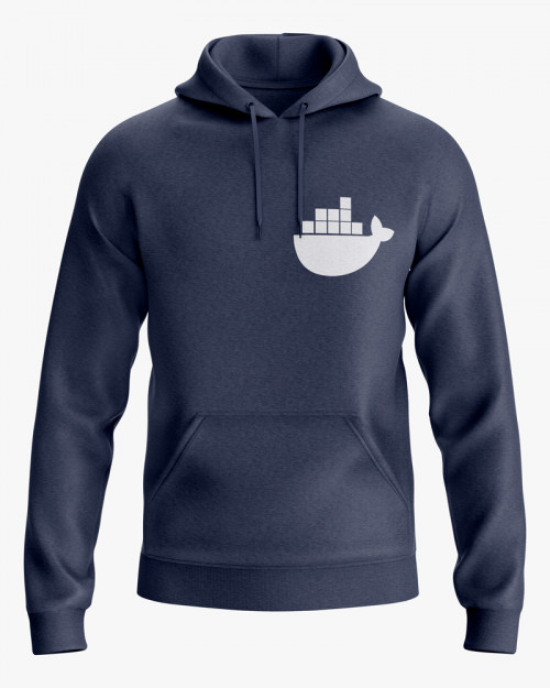 Худі чоловічий з принтом Docker Худі чоловічий з принтом Docker