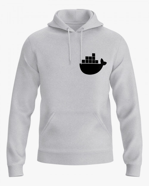 Худі чоловічий з принтом Docker Худі чоловічий з принтом Docker