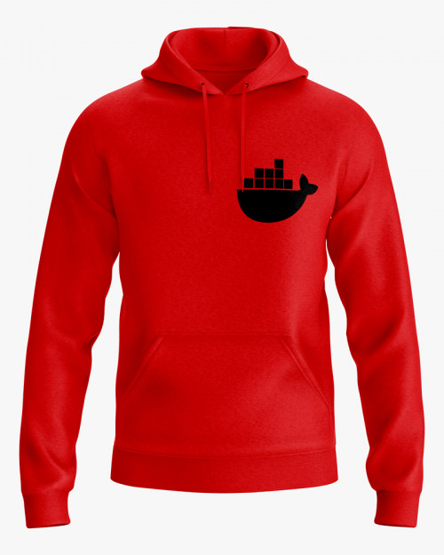 Худі чоловічий з принтом Docker Худі чоловічий з принтом Docker
