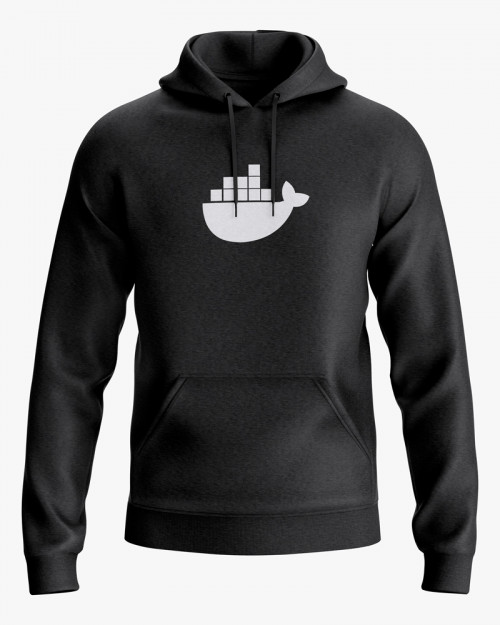 Худі жіночий з принтом Docker Худі жіночий з принтом Docker