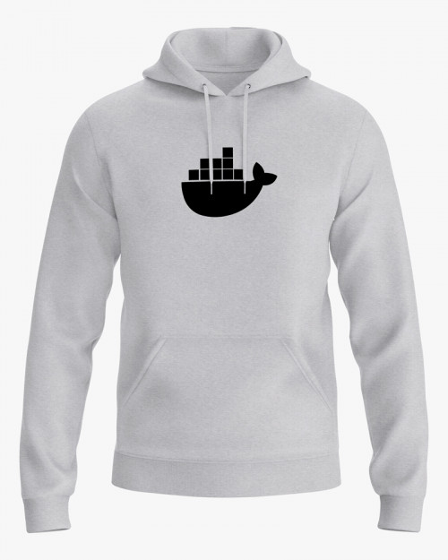 Худі жіночий з принтом Docker Худі жіночий з принтом Docker