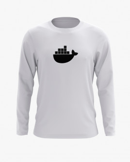 Світшот чоловічий з принтом Docker