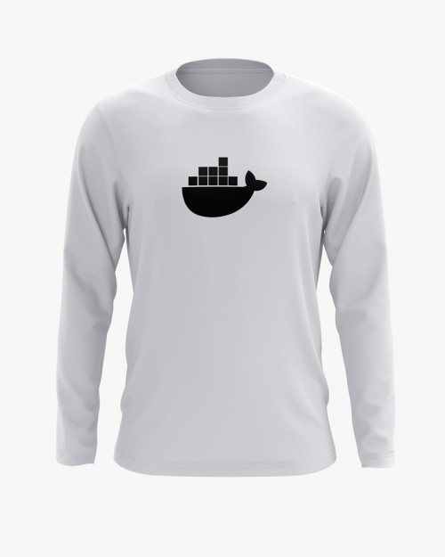 Світшот чоловічий з принтом Docker Світшот чоловічий з принтом Docker