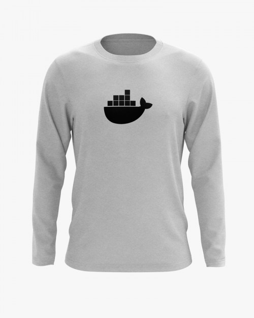 Світшот чоловічий з принтом Docker Світшот чоловічий з принтом Docker