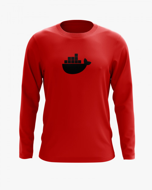 Світшот чоловічий з принтом Docker Світшот чоловічий з принтом Docker