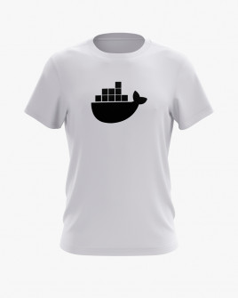 Футболка чоловіча з принтом Docker