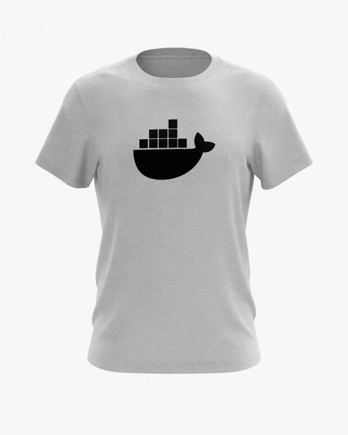 Футболка чоловіча з принтом Docker Футболка чоловіча з принтом Docker