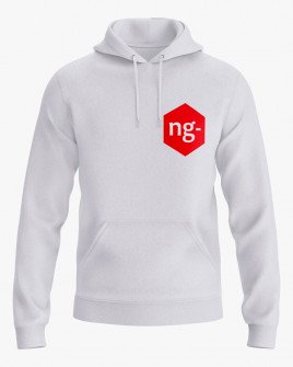 Худі чоловічий з принтом Angular.js Programmer