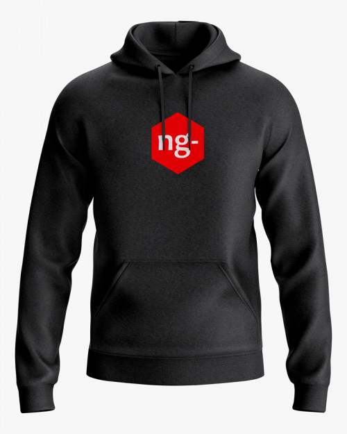 Худі жіночий з принтом Angular.js Programmer Худі жіночий з принтом Angular.js Programmer
