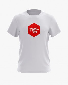 Футболка чоловіча з принтом Angular.js Programmer