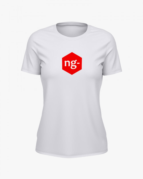 Футболка жіноча з принтом Angular.js Programmer Футболка жіноча з принтом Angular.js Programmer