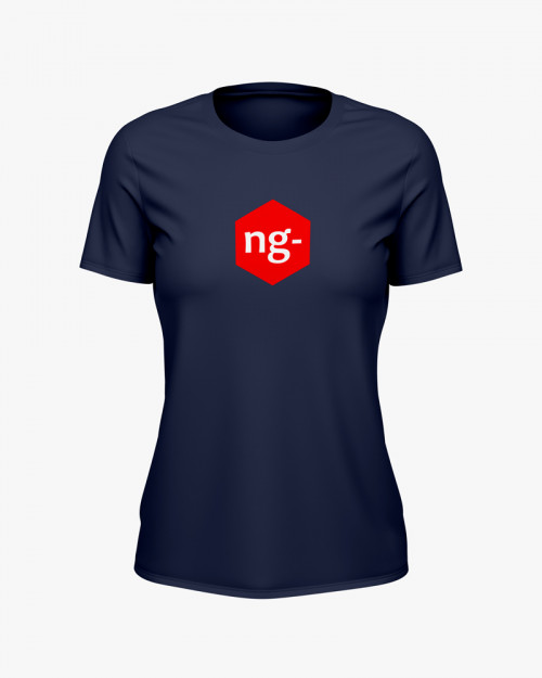 Футболка жіноча з принтом Angular.js Programmer Футболка жіноча з принтом Angular.js Programmer