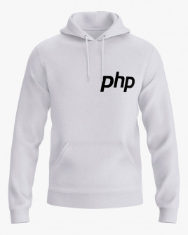 Худі чоловічий з принтом Php Programmer