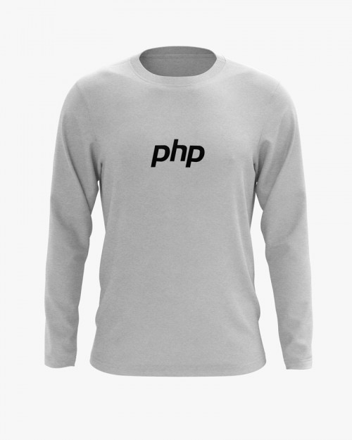 Світшот чоловічий з принтом Php Programmer Світшот чоловічий з принтом Php Programmer