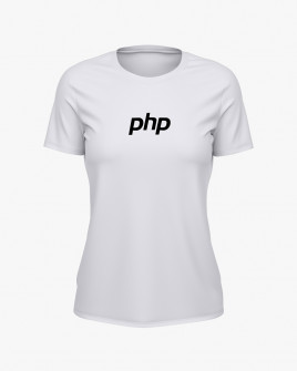 Футболка жіноча з принтом Php Programmer