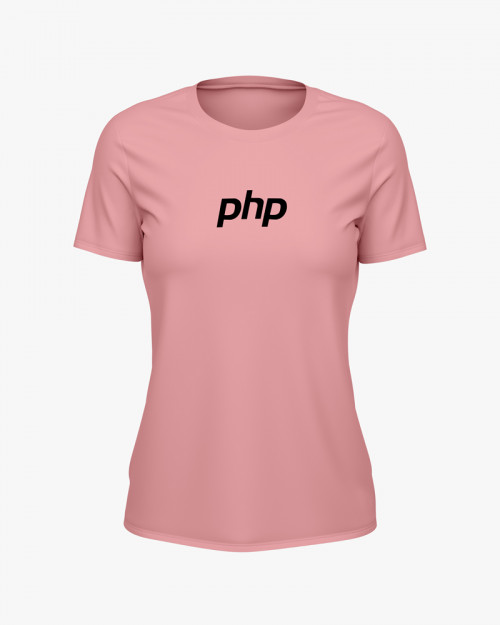 Футболка жіноча з принтом Php Programmer Футболка жіноча з принтом Php Programmer