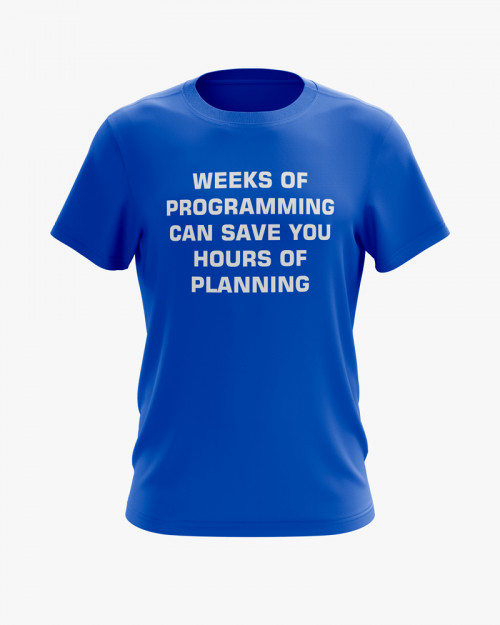 Футболка чоловіча з принтом Plan your programming Футболка чоловіча з принтом Plan your programming