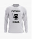 Світшот чоловічий з принтом Python Ninja V72 Світшот чоловічий з принтом Python Ninja V72