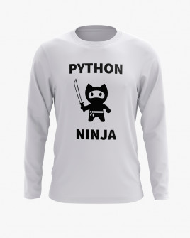 Світшот жіночий з принтом Python Ninja V72