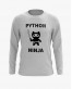 Світшот жіночий з принтом Python Ninja V72 Світшот жіночий з принтом Python Ninja V72