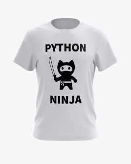 Футболка чоловіча з принтом Python Ninja V72