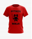 Футболка чоловіча з принтом Python Ninja V72 Футболка чоловіча з принтом Python Ninja V72