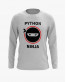 Світшот чоловічий з принтом Python Ninja V73 Світшот чоловічий з принтом Python Ninja V73