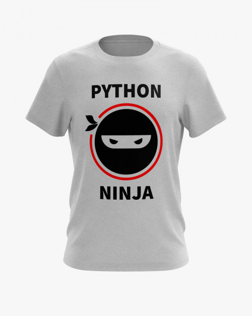 Футболка чоловіча з принтом Python Ninja V73 Футболка чоловіча з принтом Python Ninja V73