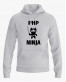 Худі жіночий з принтом Php Ninja V74 Худі жіночий з принтом Php Ninja V74