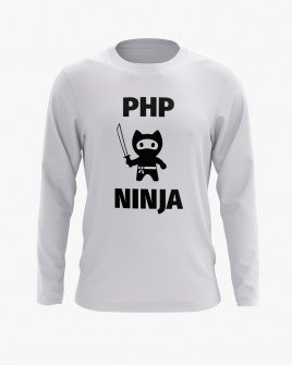 Світшот чоловічий з принтом Php Ninja V74