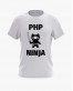 Футболка чоловіча з принтом Php Ninja V74 Футболка чоловіча з принтом Php Ninja V74