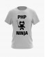 Футболка чоловіча з принтом Php Ninja V74 Футболка чоловіча з принтом Php Ninja V74