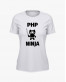 Футболка жіноча з принтом Php Ninja V74 Футболка жіноча з принтом Php Ninja V74