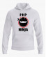 Худі жіночий з принтом Php Ninja V75 Худі жіночий з принтом Php Ninja V75