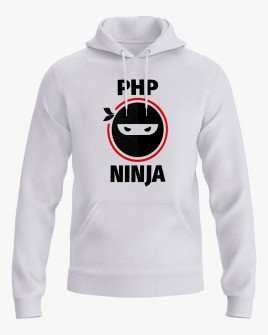 Худі жіночий з принтом Php Ninja V75